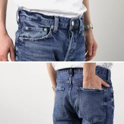 RED CARD / Rhythm Slim Tapered Stretch Denim Pants