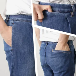 RED CARD / Slack - denim slacks