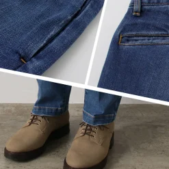 RED CARD / Slack - denim slacks