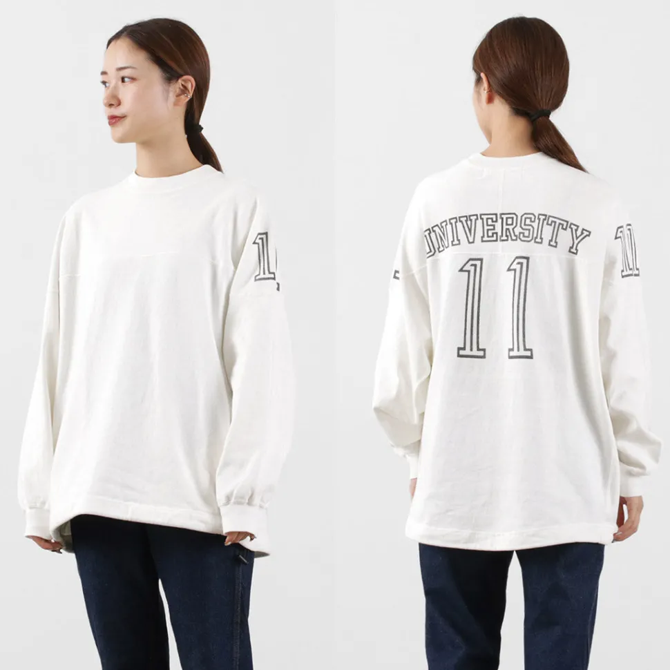 REMI RELIEF / 8/- Jersey Football Long T(university11)