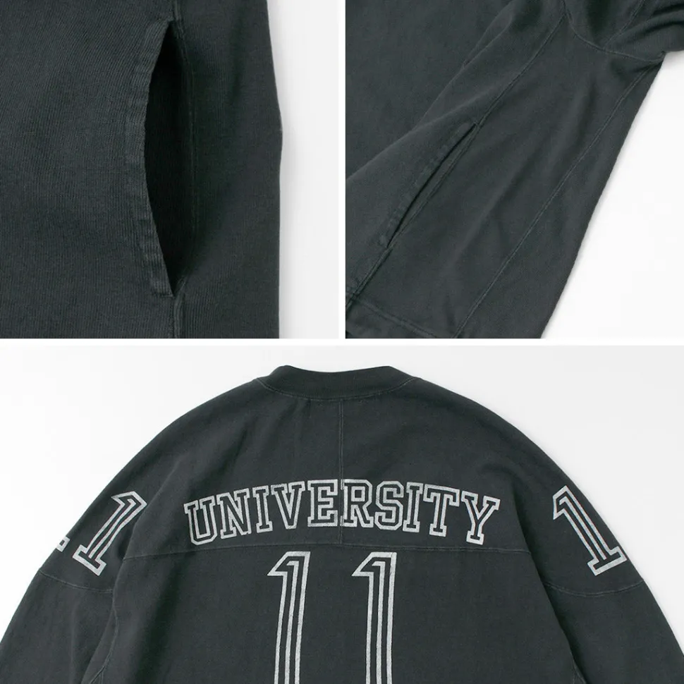REMI RELIEF / 8/- Jersey Football Long T(university11)