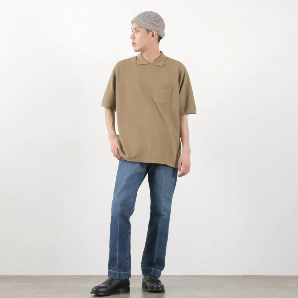 REMI RELIEF / 16/- raffia seed stitch T-Shirt