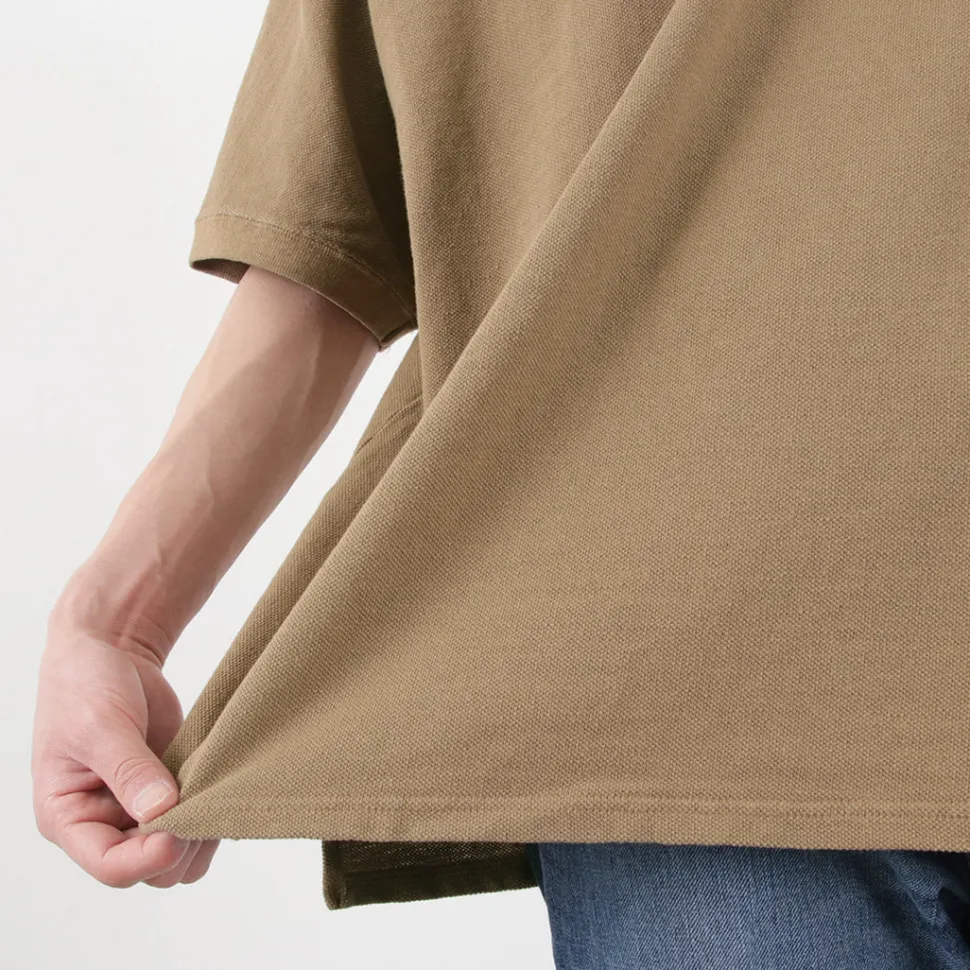 REMI RELIEF / 16/- raffia seed stitch T-Shirt