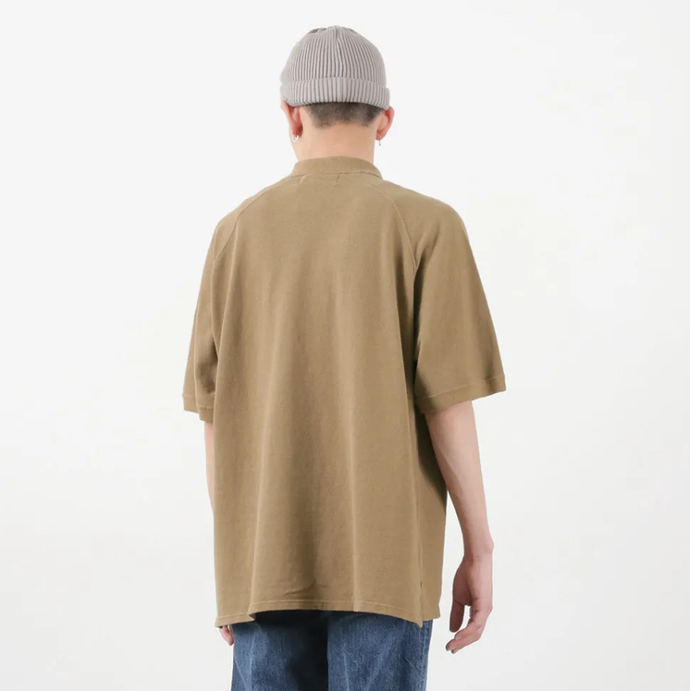 REMI RELIEF / 16/- raffia seed stitch T-Shirt