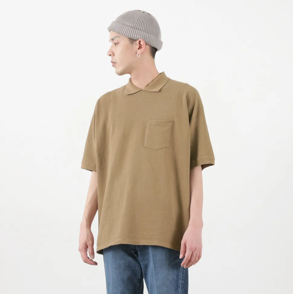 REMI RELIEF / 16/- raffia seed stitch T-Shirt