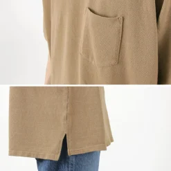 REMI RELIEF / 16/- raffia seed stitch T-Shirt