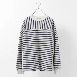 REMI RELIEF / 16/2 stripe FOOTBALL LONG T