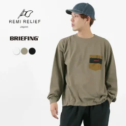 REMI RELIEF × BRIEFING / Long Sleeve T-Shirt 1