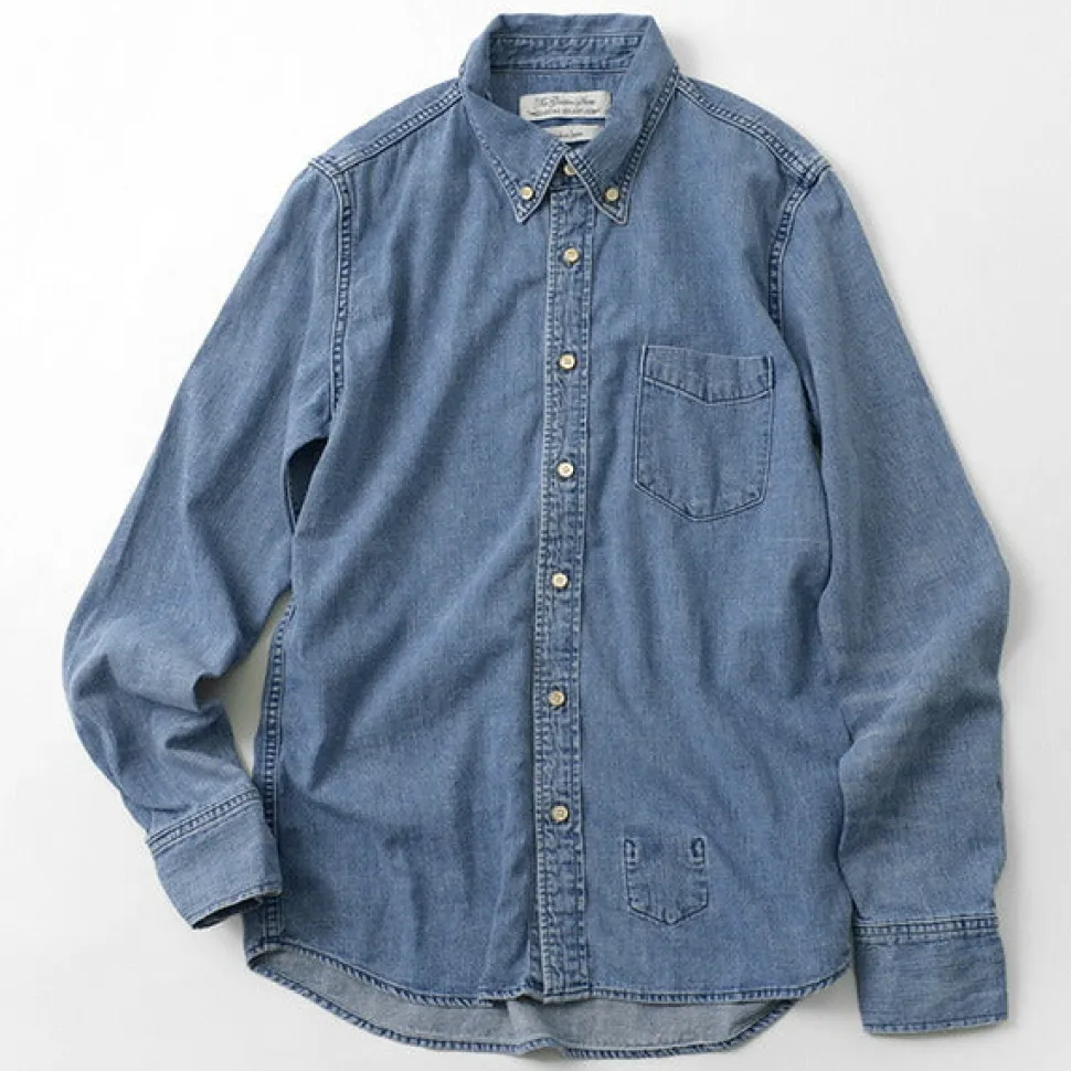 REMI RELIEF / Denim Button Down Shirt