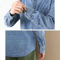 REMI RELIEF / Denim Button Down Shirt