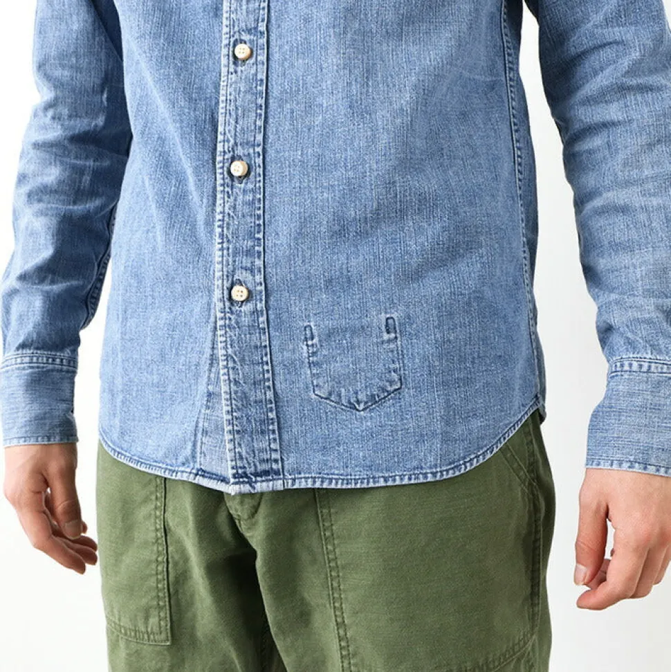 REMI RELIEF / Denim Button Down Shirt