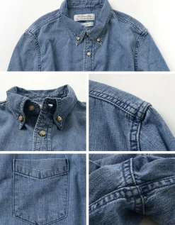 REMI RELIEF / Denim Button Down Shirt