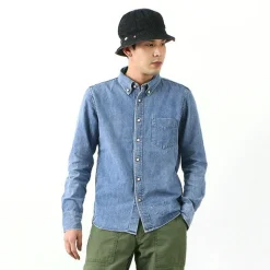 REMI RELIEF / Denim Button Down Shirt