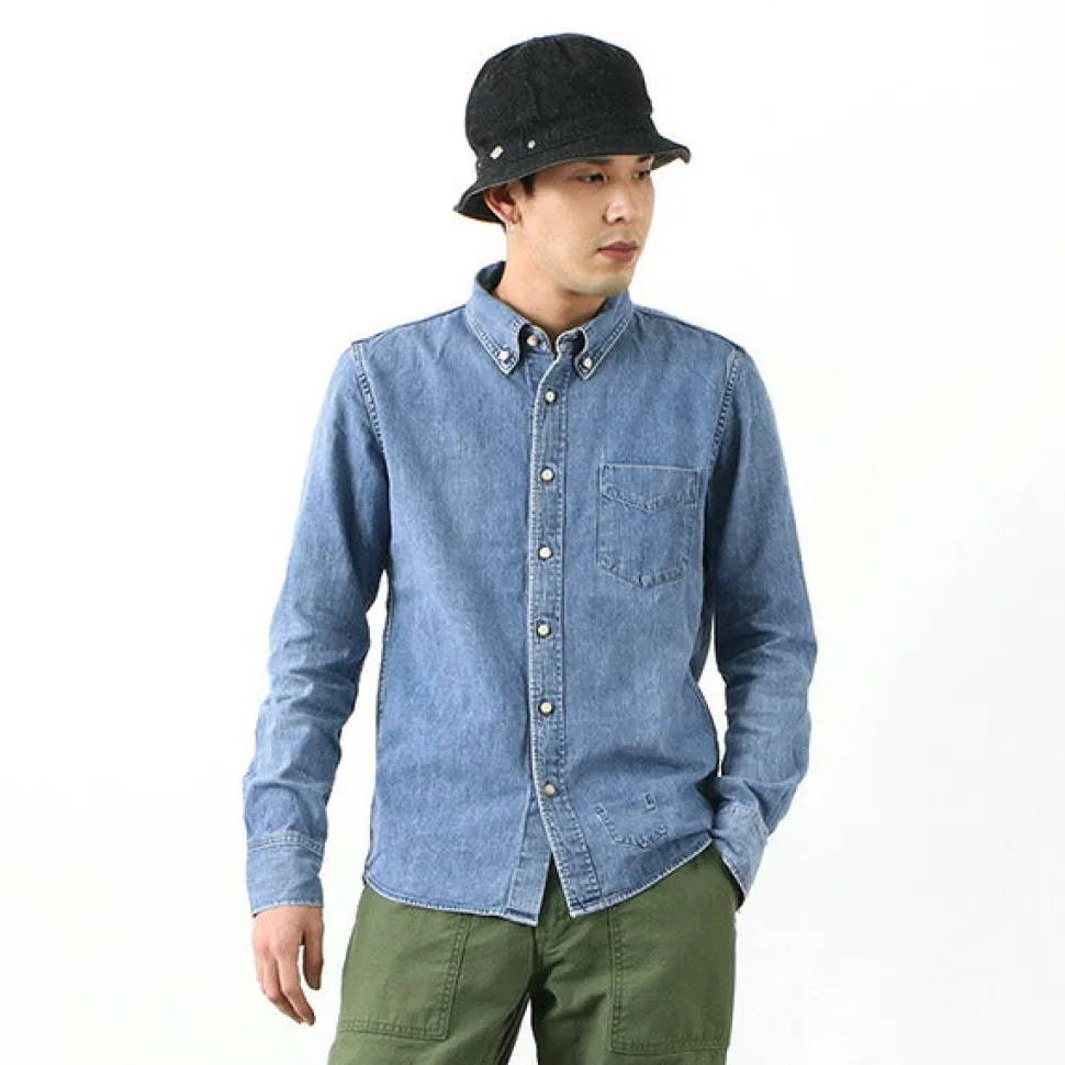 REMI RELIEF / Denim Button Down Shirt