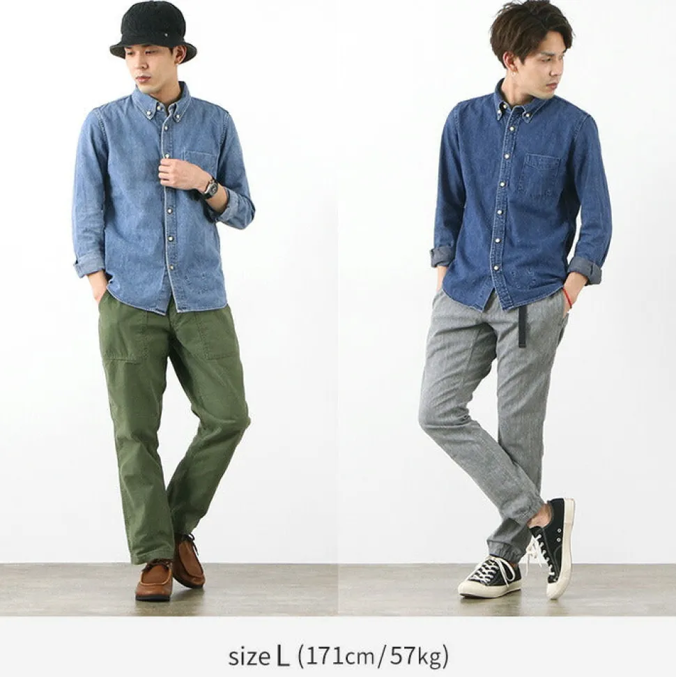 REMI RELIEF / Denim Button Down Shirt