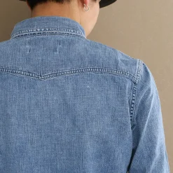 REMI RELIEF / Denim Button Down Shirt