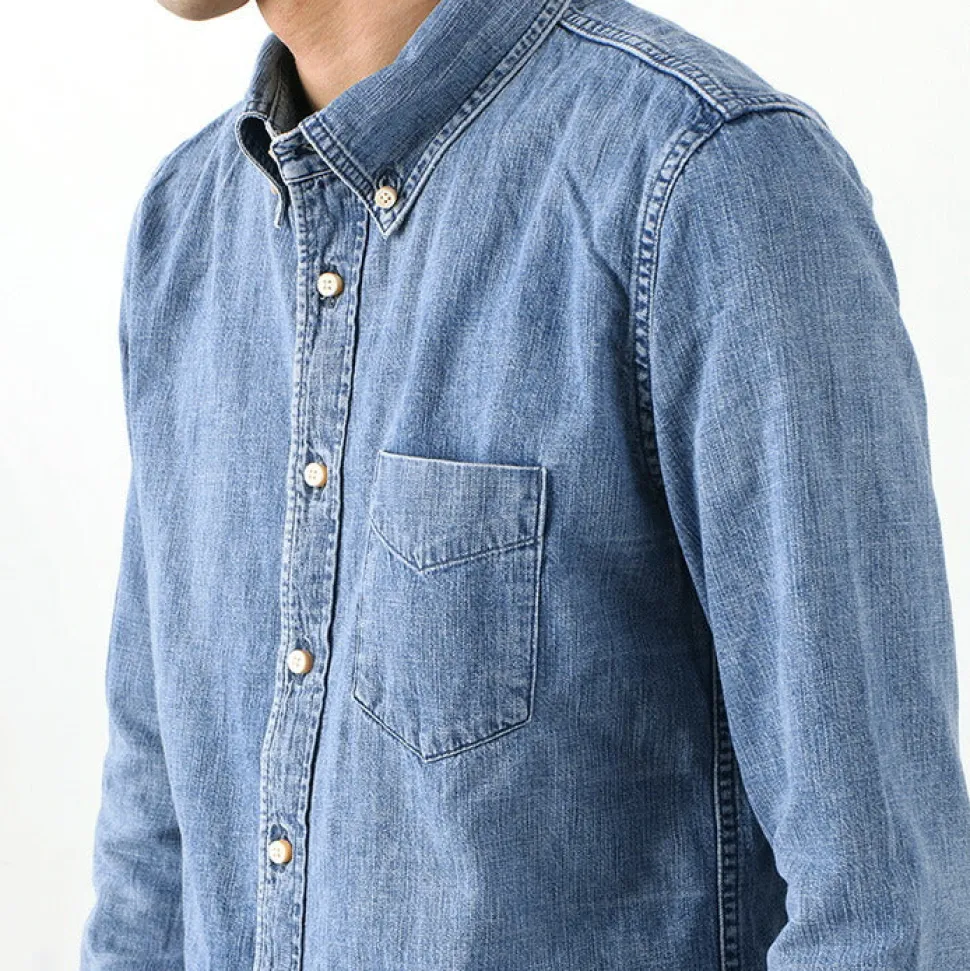REMI RELIEF / Denim Button Down Shirt