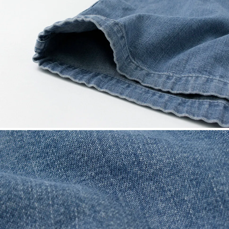 REMI RELIEF / Denim Pullover Shirt