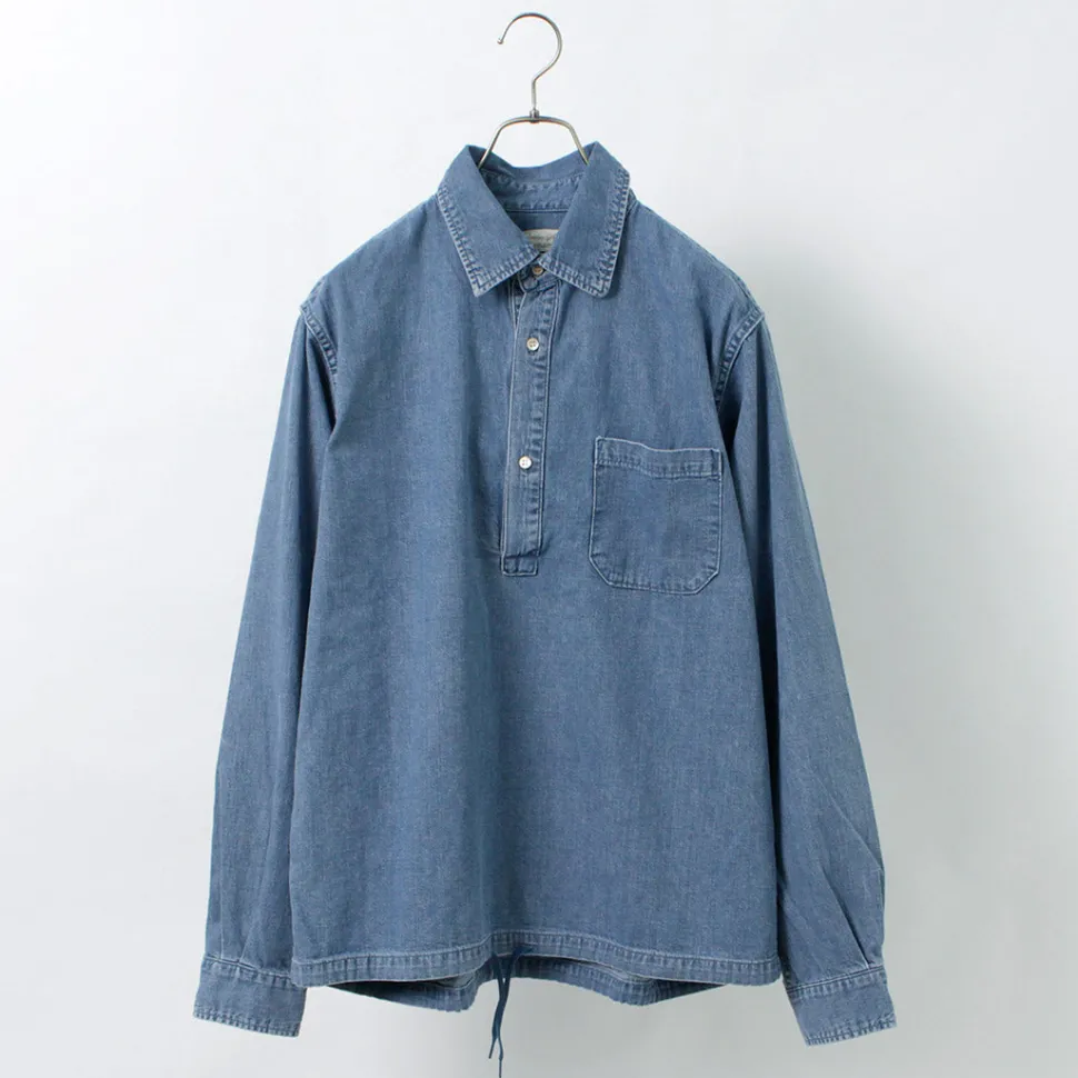 REMI RELIEF / Denim Pullover Shirt
