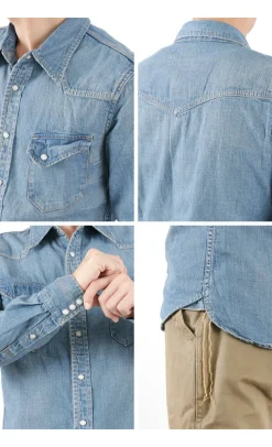 REMI RELIEF / Denim Western Shirt