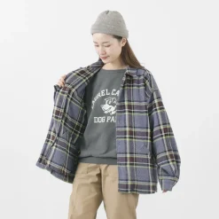 REMI RELIEF / Jazz Check Wide SHIRT CPO Shirt Jacket