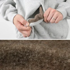 REMI RELIEF / Jazz Nep Raised Lined Hoodie with Rear Back Hoodie