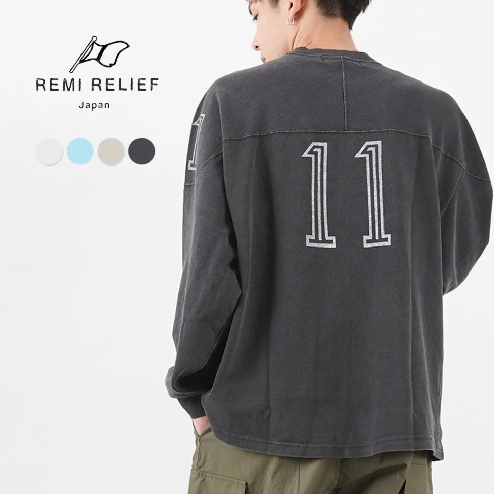 REMI RELIEF / Jersey Football Long T