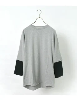 REMI RELIEF / Jersey Grunge 7/10 Sleeve T-Shirt