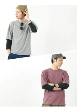 REMI RELIEF / Jersey Grunge 7/10 Sleeve T-Shirt