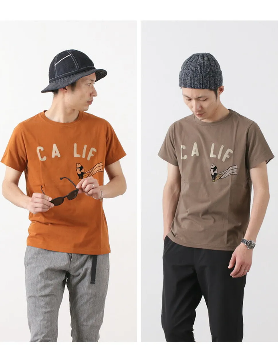 REMI RELIEF / LW Print T-Shirt (CALIF)