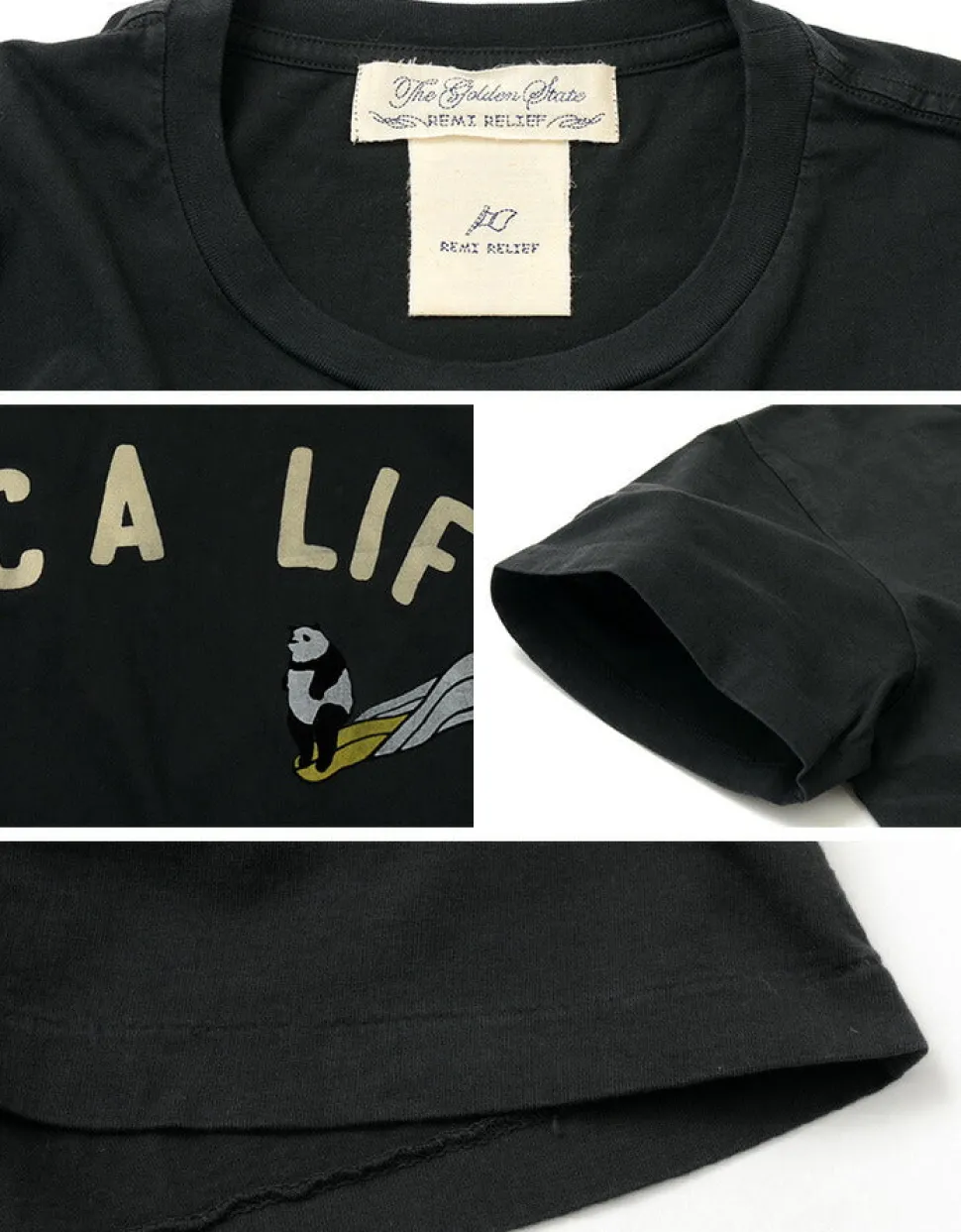 REMI RELIEF / LW Print T-Shirt (CALIF)