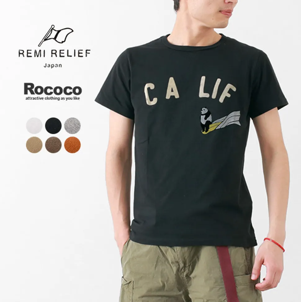 REMI RELIEF / LW Print T-Shirt (CALIF)