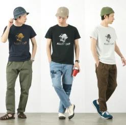 REMI RELIEF / LW processed T-shirt (ALLEY CAT)