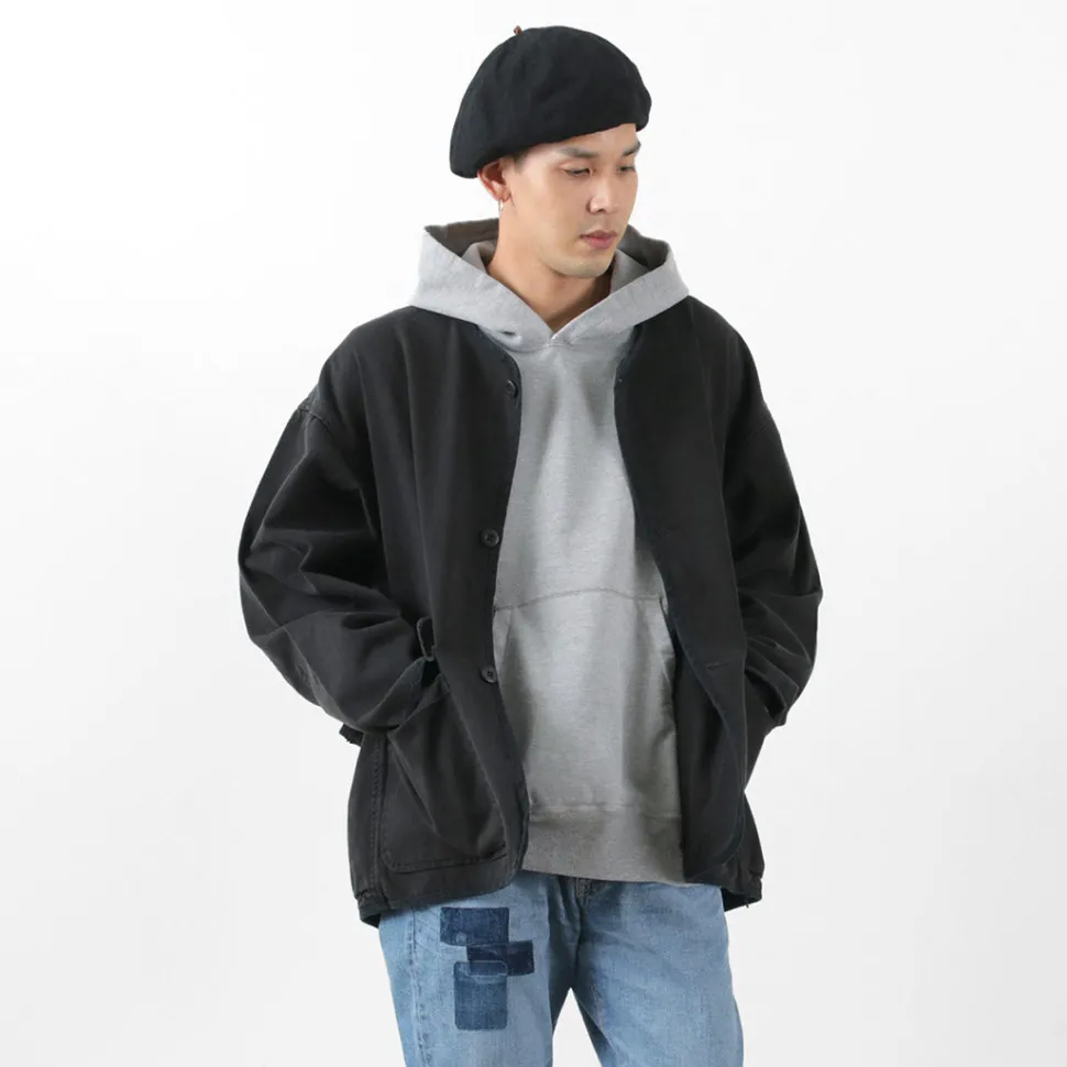 REMI RELIEF / Military satin Jacket