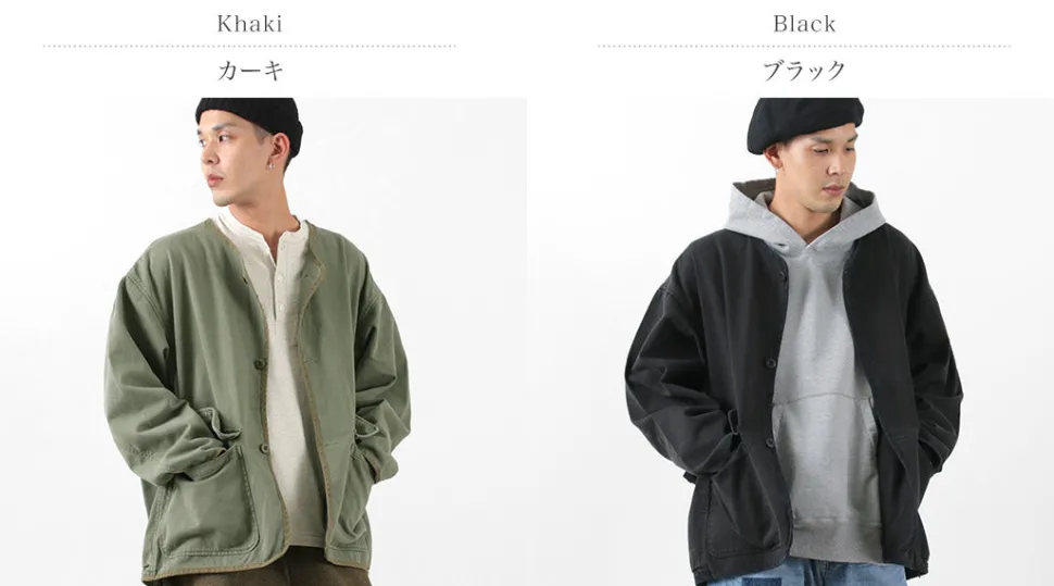 REMI RELIEF / Military satin Jacket