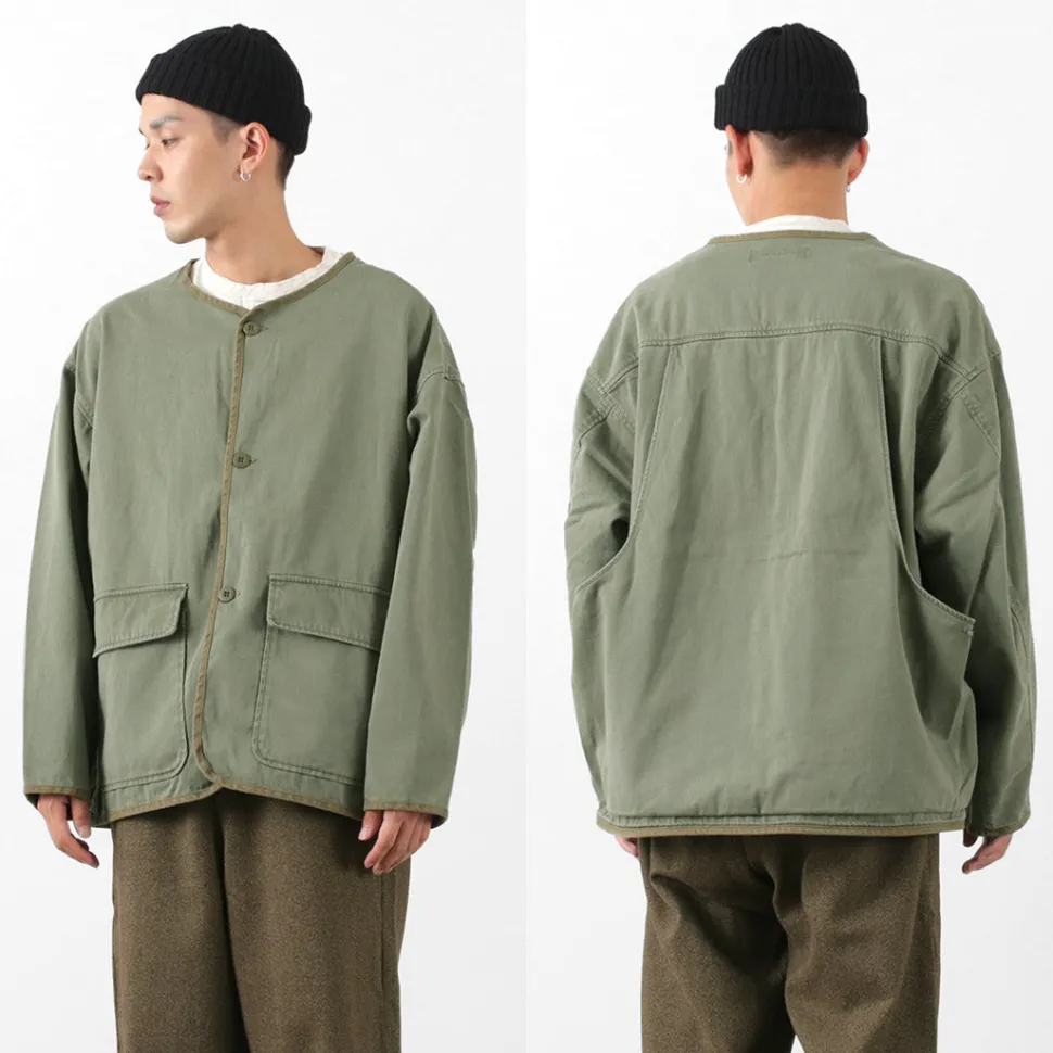 REMI RELIEF / Military satin Jacket