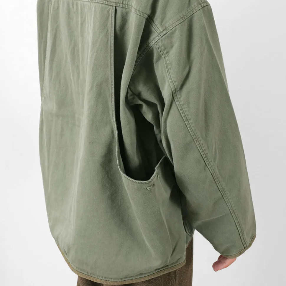 REMI RELIEF / Military satin Jacket