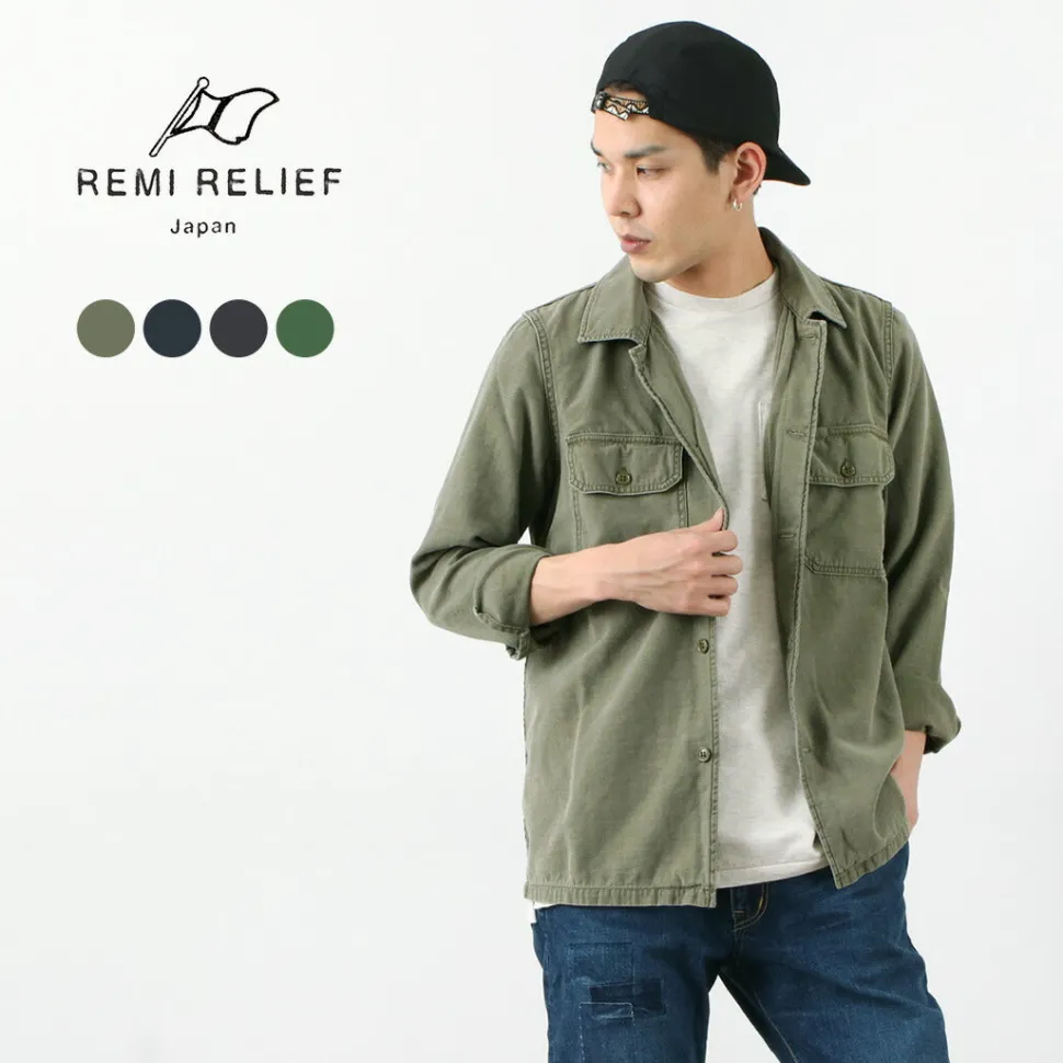 REMI RELIEF / Military shirt Normal