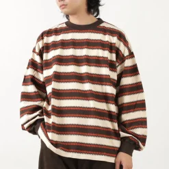 REMI RELIEF / Native Striped Long Tee