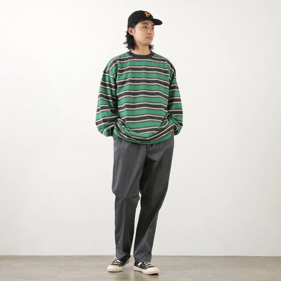 REMI RELIEF / Native Striped Long Tee
