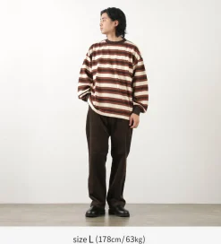 REMI RELIEF / Native Striped Long Tee
