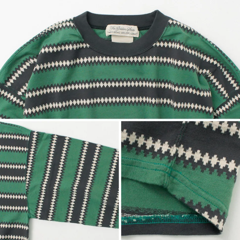 REMI RELIEF / Native Striped Long Tee