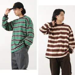 REMI RELIEF / Native Striped Long Tee