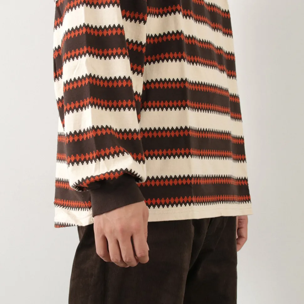 REMI RELIEF / Native Striped Long Tee
