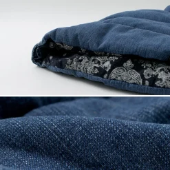 REMI RELIEF / Natural Processed Denim Down Vest