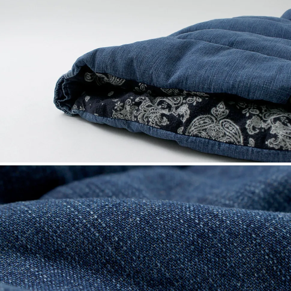 REMI RELIEF / Natural Processed Denim Down Vest