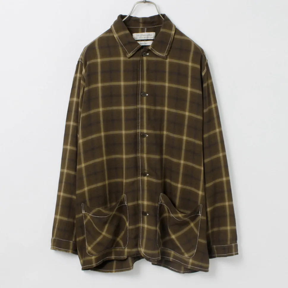 REMI RELIEF / Rayon Plaid Shirt