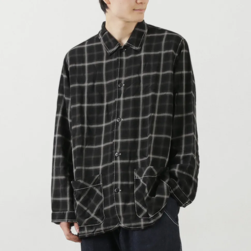 REMI RELIEF / Rayon Plaid Shirt