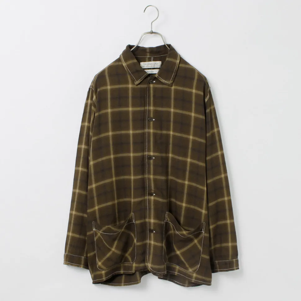 REMI RELIEF / Rayon Plaid Shirt