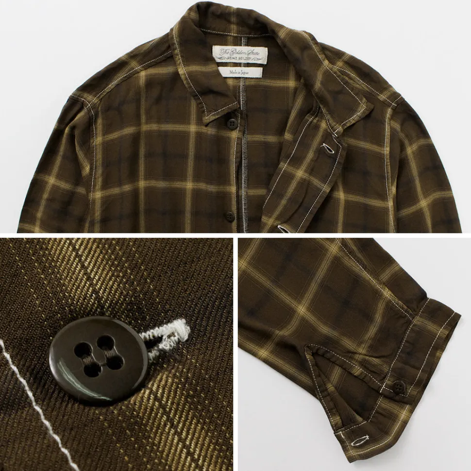 REMI RELIEF / Rayon Plaid Shirt